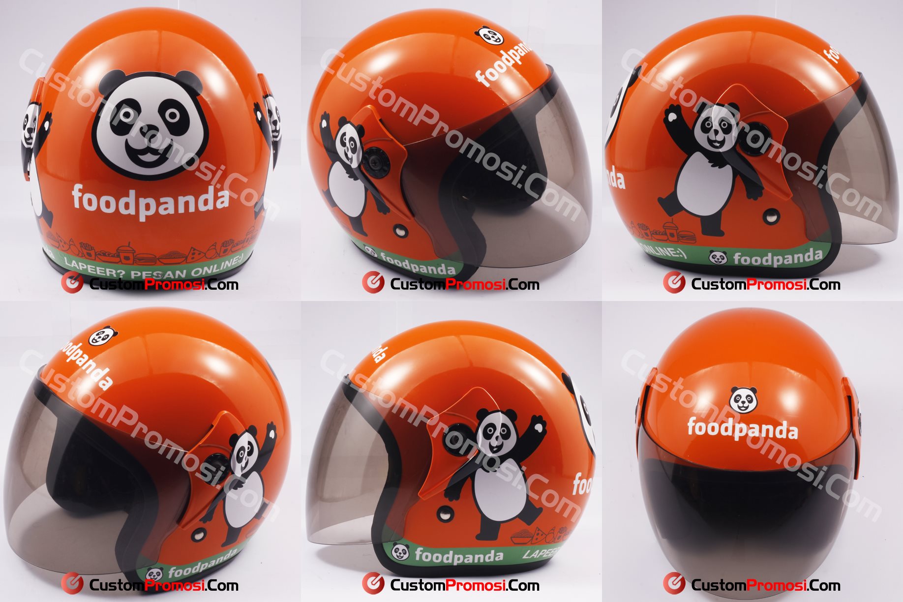 Helm Promosi Food Panda